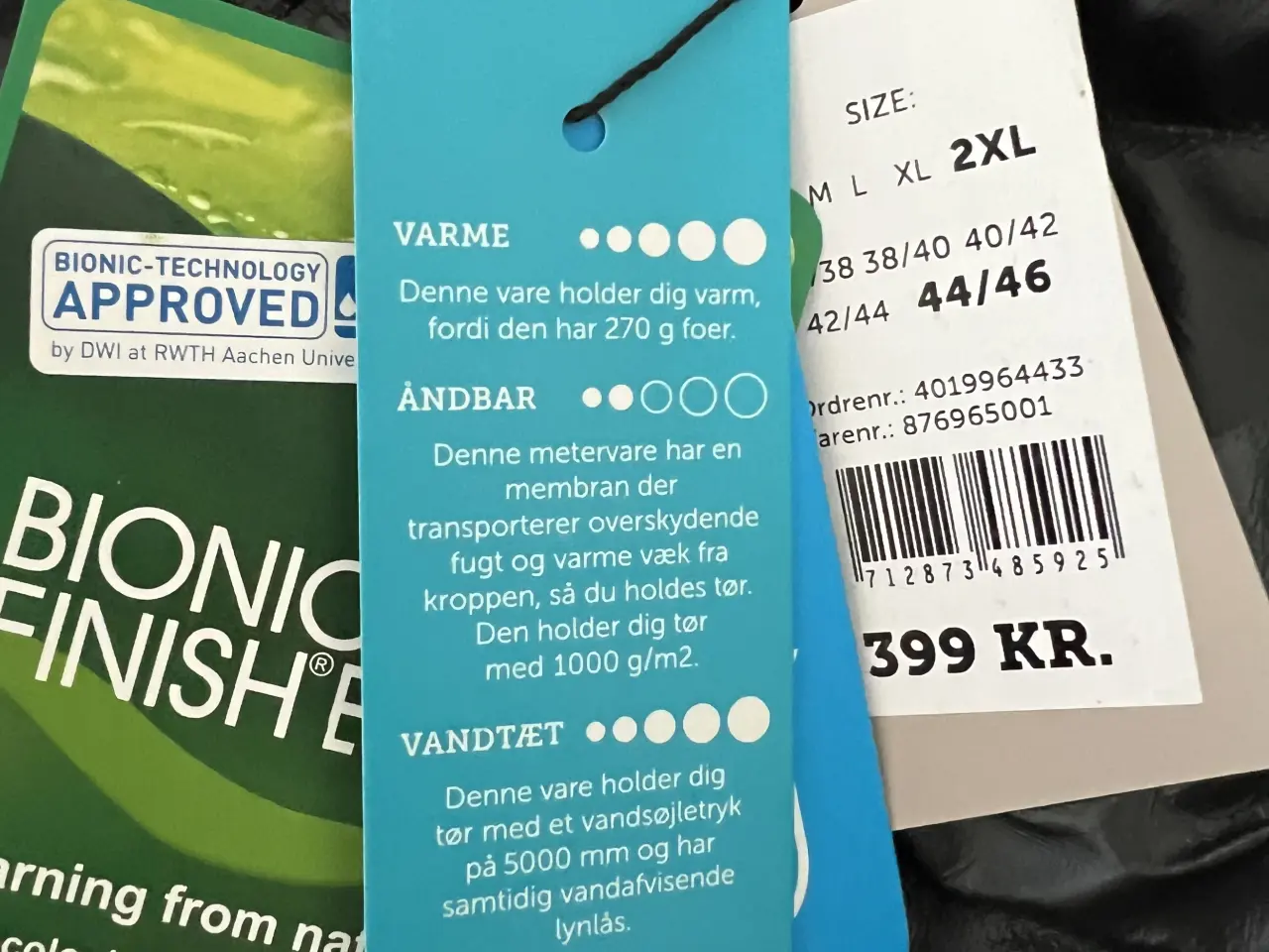 Billede 5 - Ved dame efterår/vinterjakke til damer