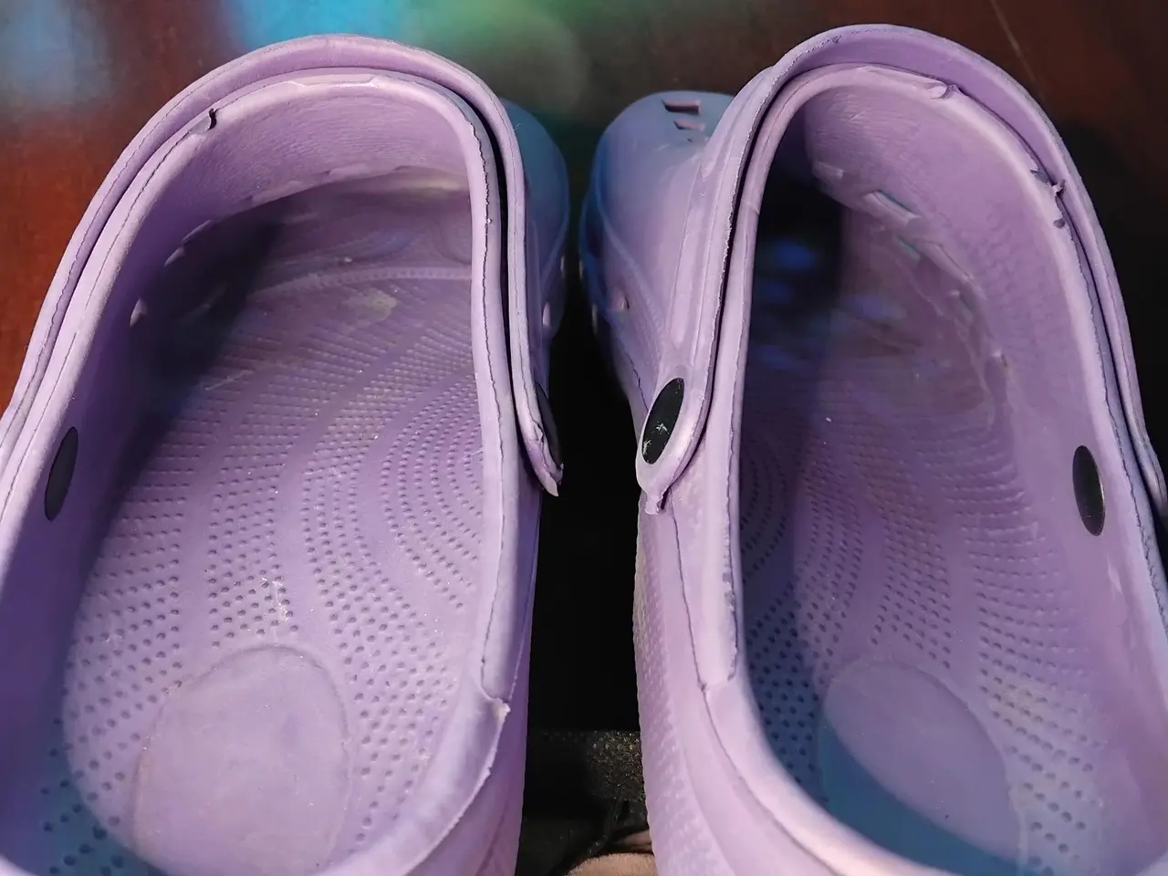 Billede 5 - Purple Crocs stil sko