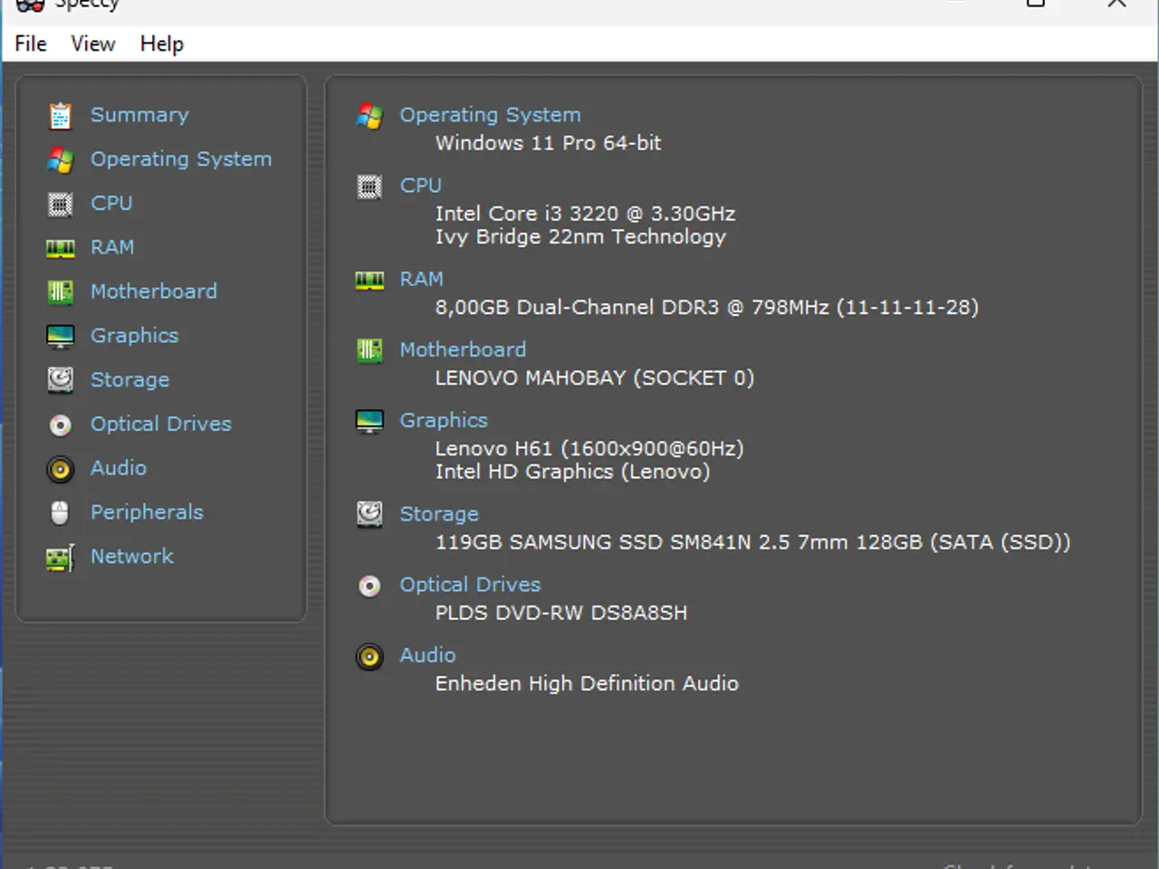 Billede 7 - Lenovo ThinkCentre M72z med tilbehør, i3, 8GB RAM