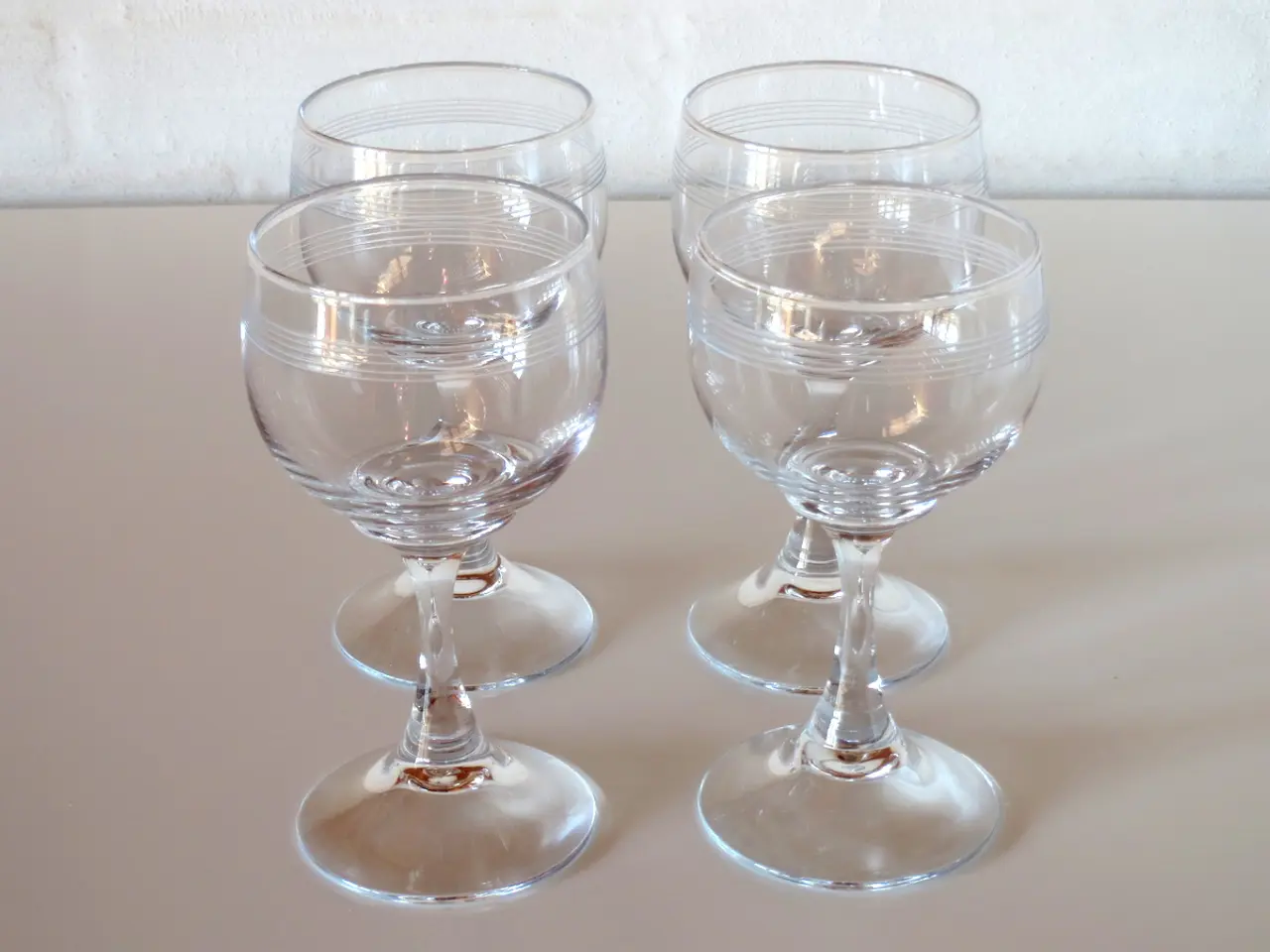 Billede 1 - Holmegaard Plaisir hvidvinsglas, 4 stk.
