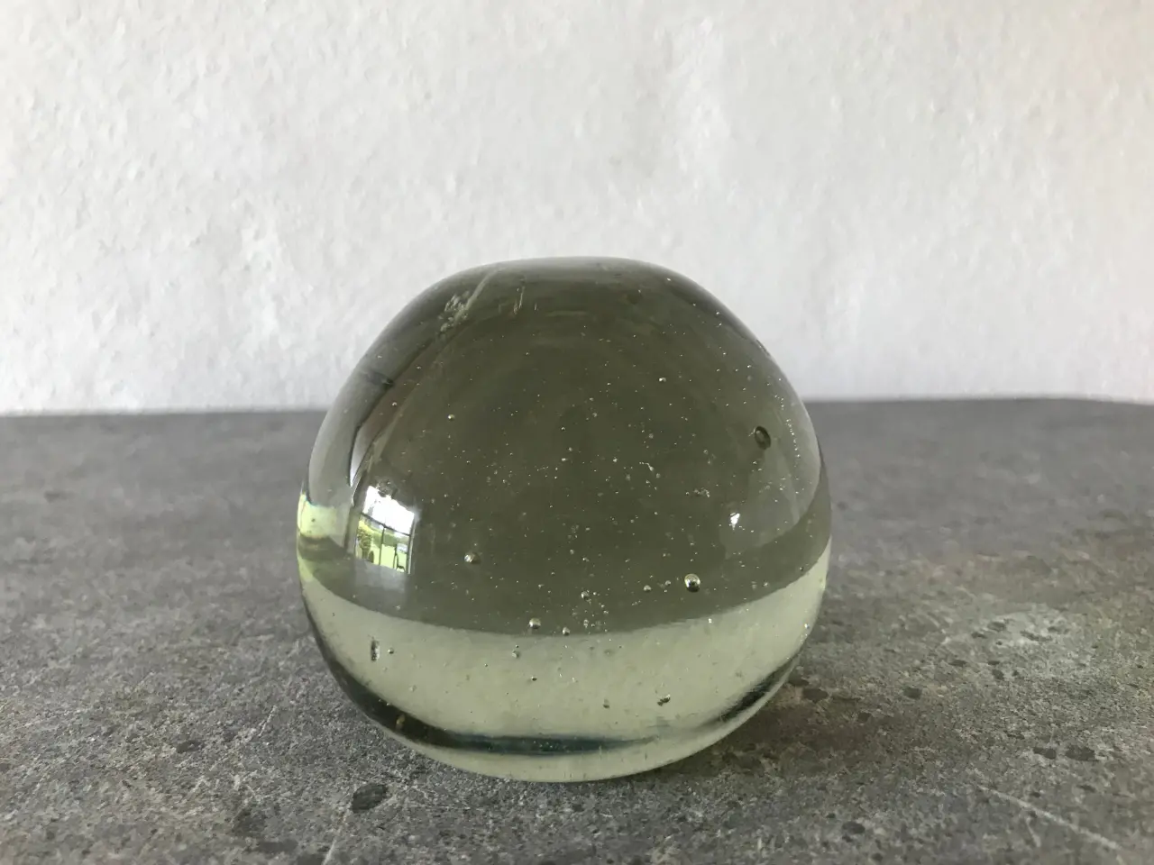 Billede 1 - Brevpresser i glas