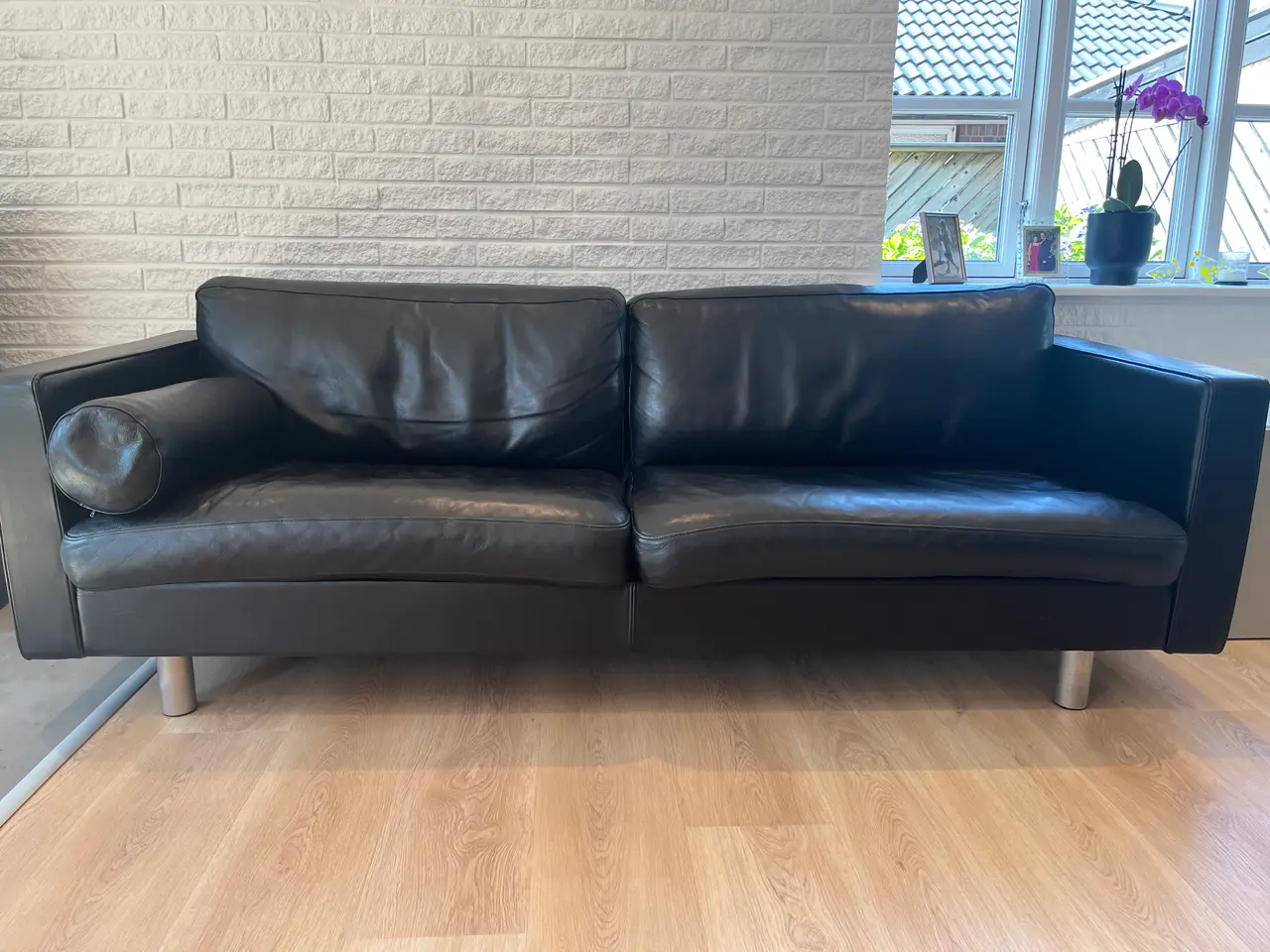 Billede 1 - Mogens Hansen MH321 lædersofa