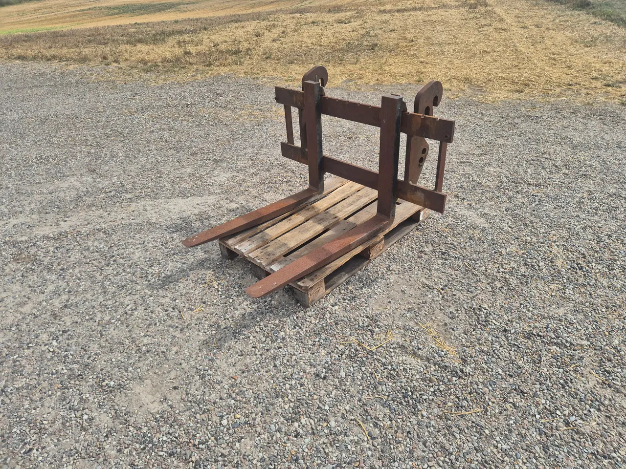 Billede 1 - Pallegafler med Schäffer beslag.