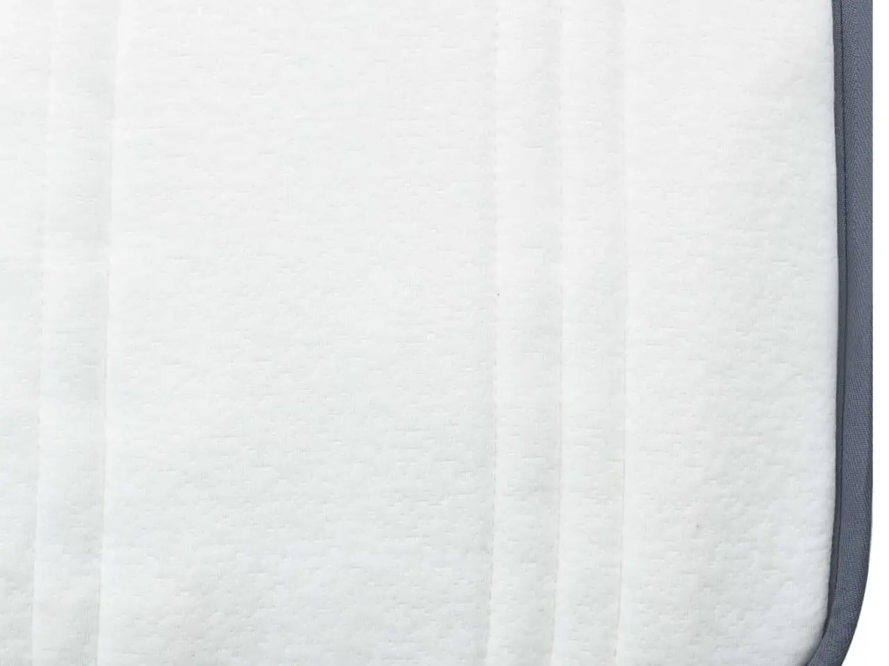 Billede 8 - Madras medium 200 × 140 × 20 cm - hvid/mørkegrå springmadras