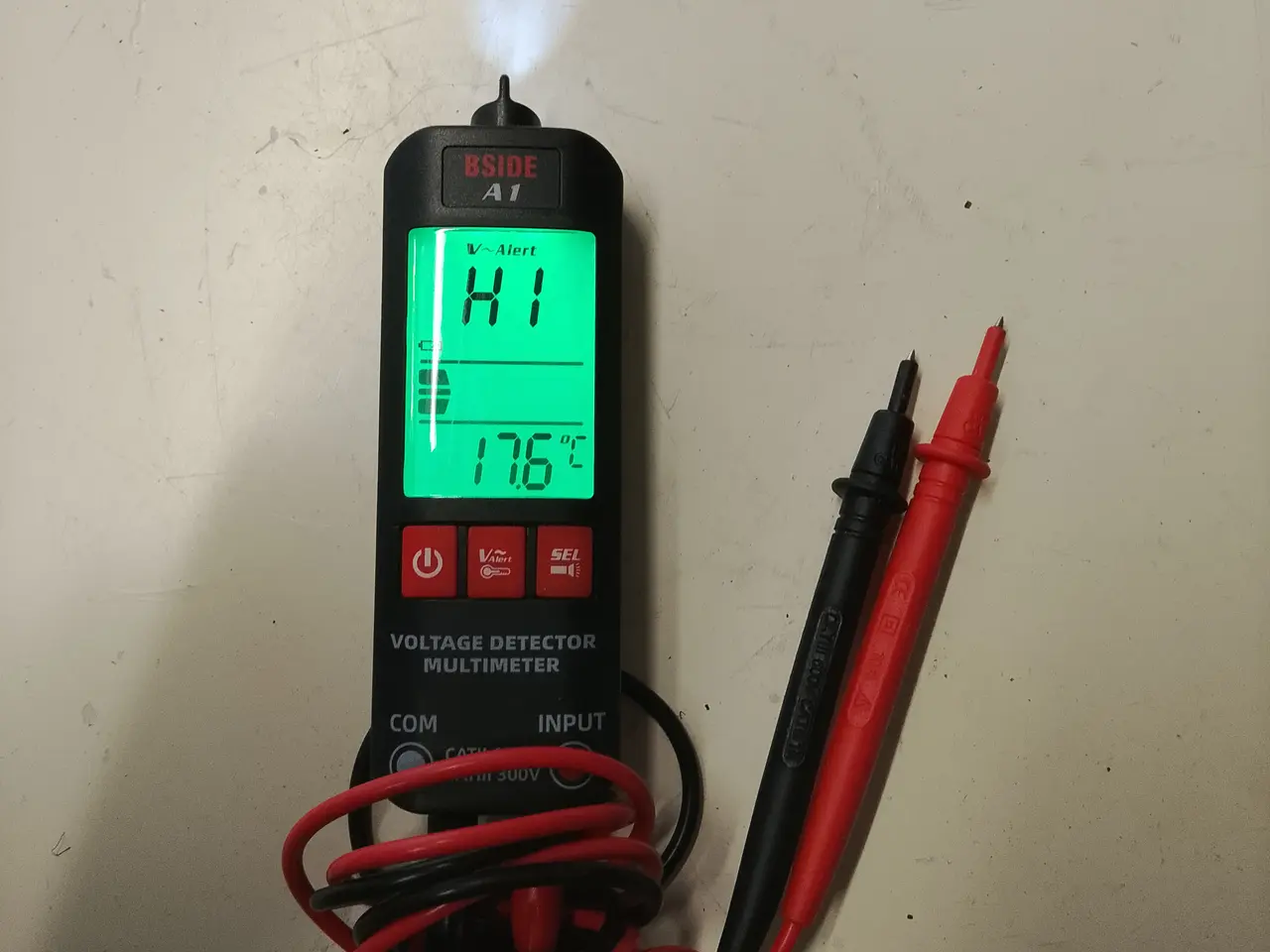 Billede 1 - Multimeter Digital og Spændingsdetektor