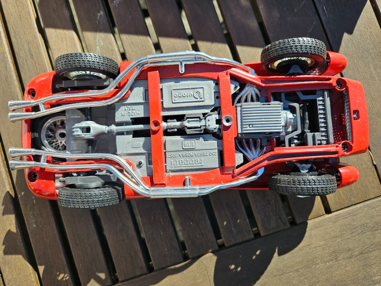 Billede 4 - Modelbil: Ferrari Testarossa 1957