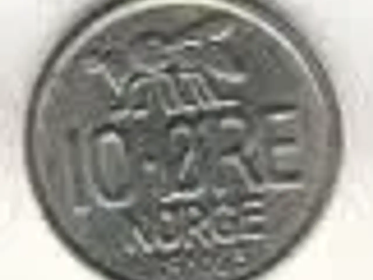 Billede 1 - norsk 10 øre 1963