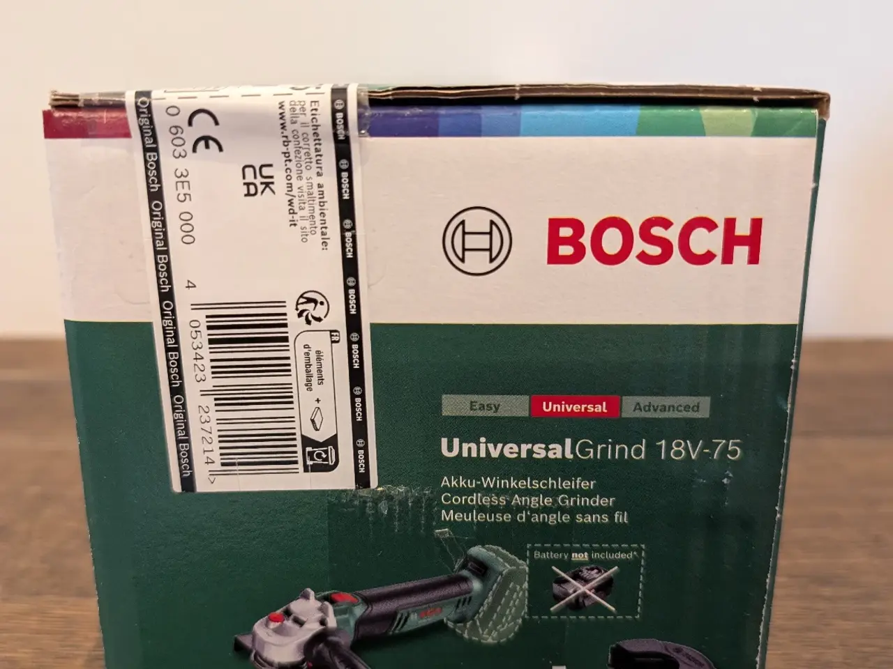 Billede 3 - Bosch UniversalGrind 18V-75 Vinkelsliber - Helt ny