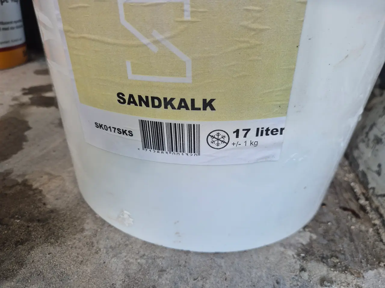 Billede 1 - Kalk til facader