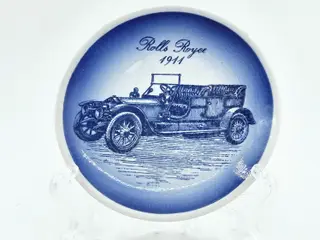 Royal Copenhagen Mini Platte Rolls Royce 1911