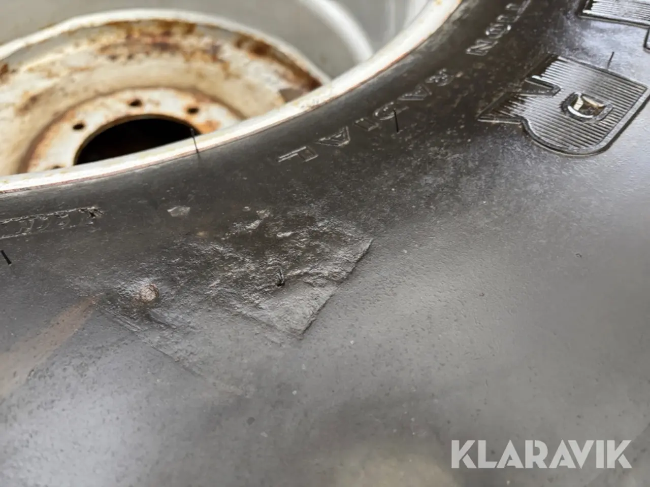 Billede 11 - Hjul Goodyear STR 24.5 R32 med Bredal-nav 2 Styk