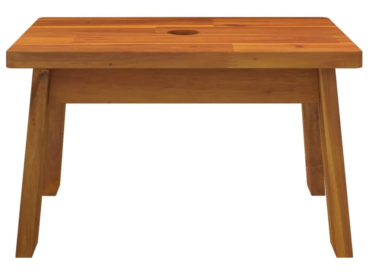 Billede 4 - Trinstol i massivt akacietræ - 38 x 26 x 22 cm