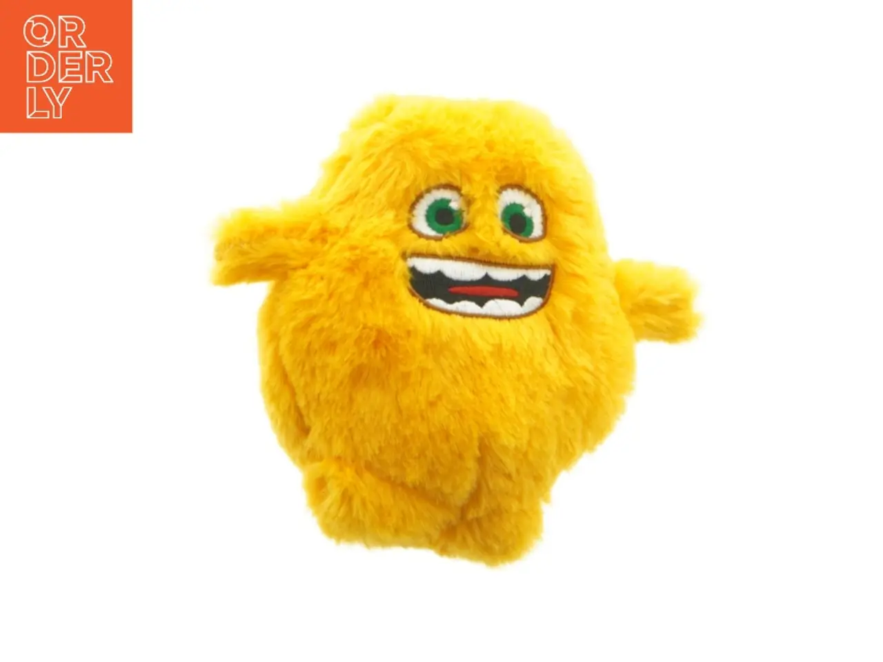 Billede 1 - Gul plysbamse (str. 15 cm)