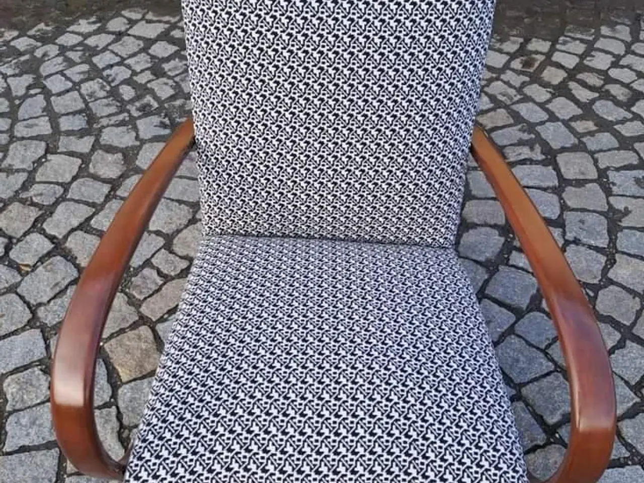 Billede 2 - Jindrich Halabala,klassisk design lounge lænestol.