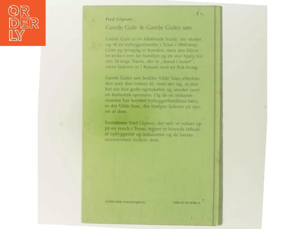 Billede 3 - Gamle Gule & Gamle Gules søn af Fred Gipson (Bog)
