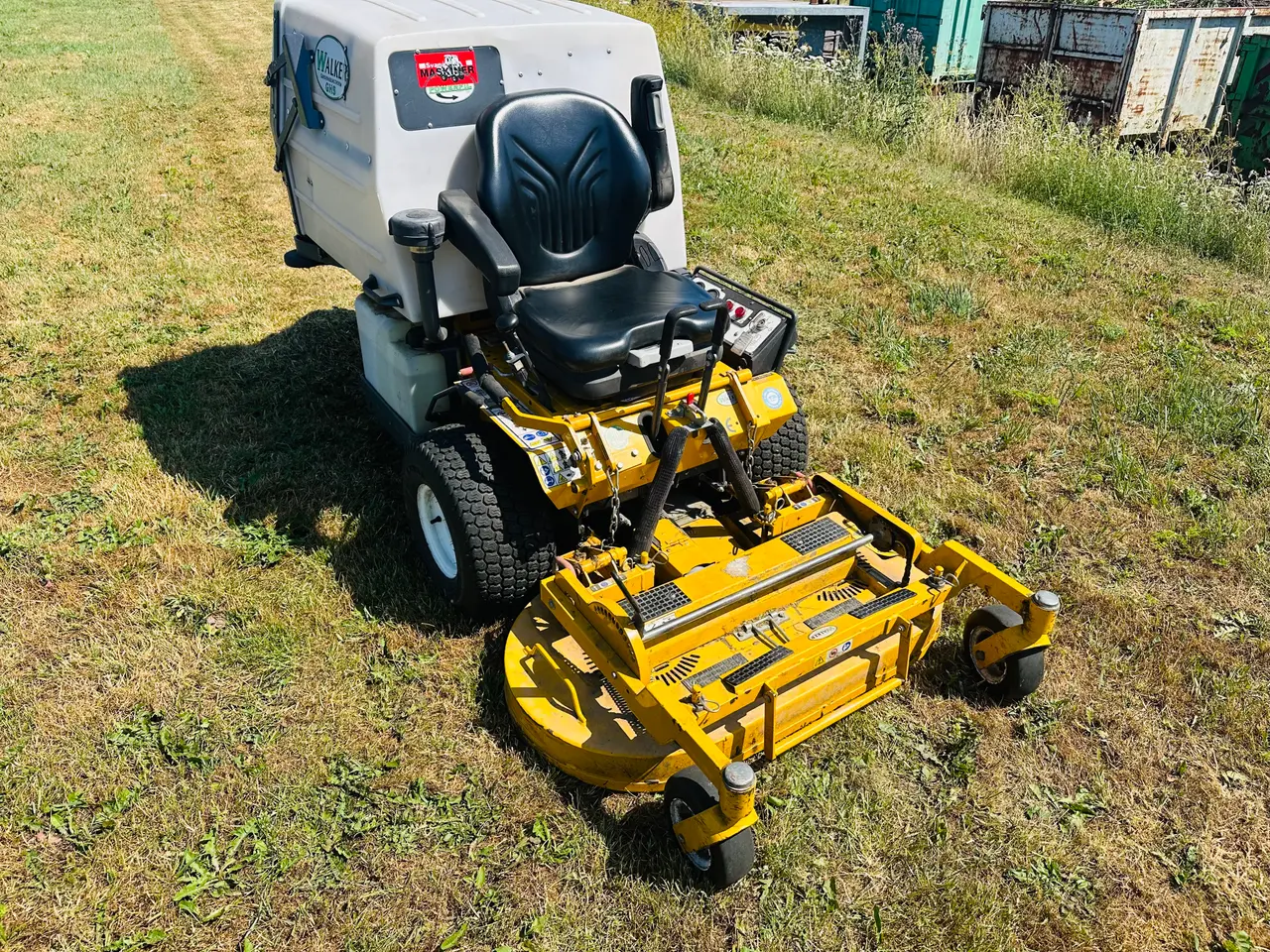 Billede 2 - Walker zero-turn klipper med opsamler
