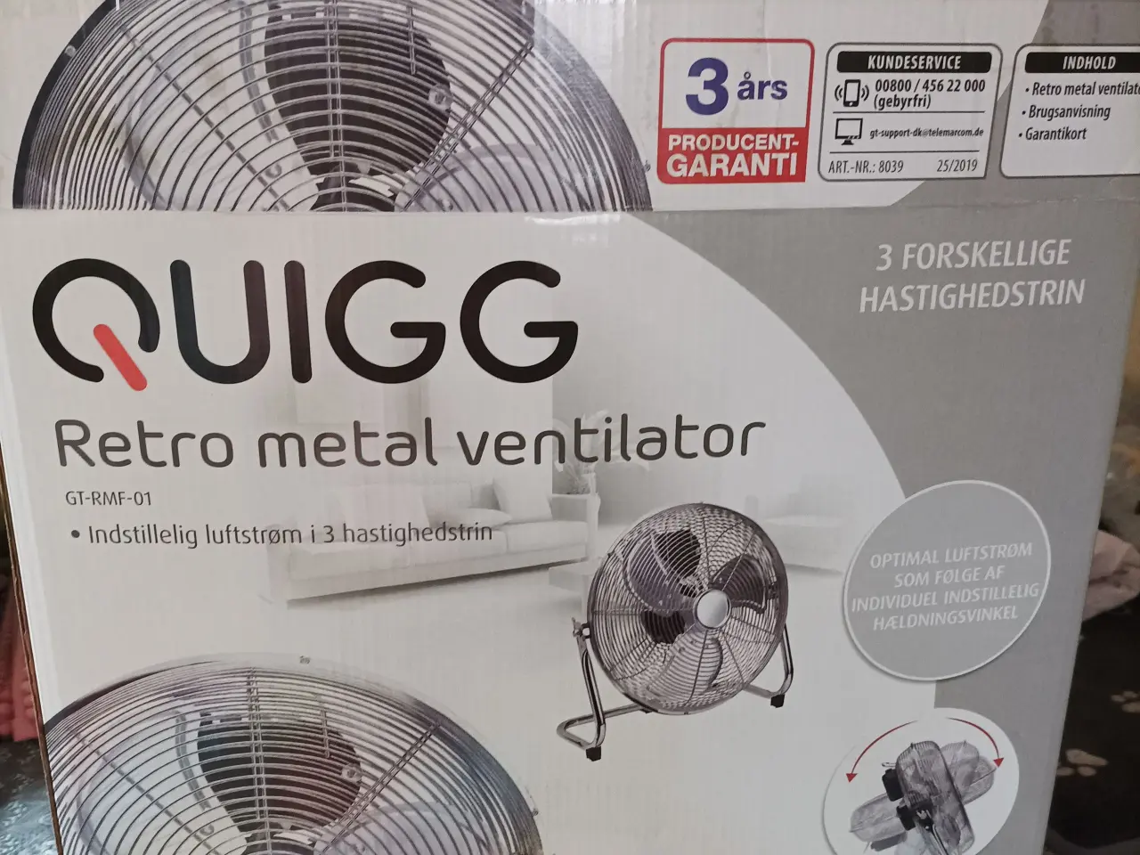 Billede 1 - Metall Ventilator