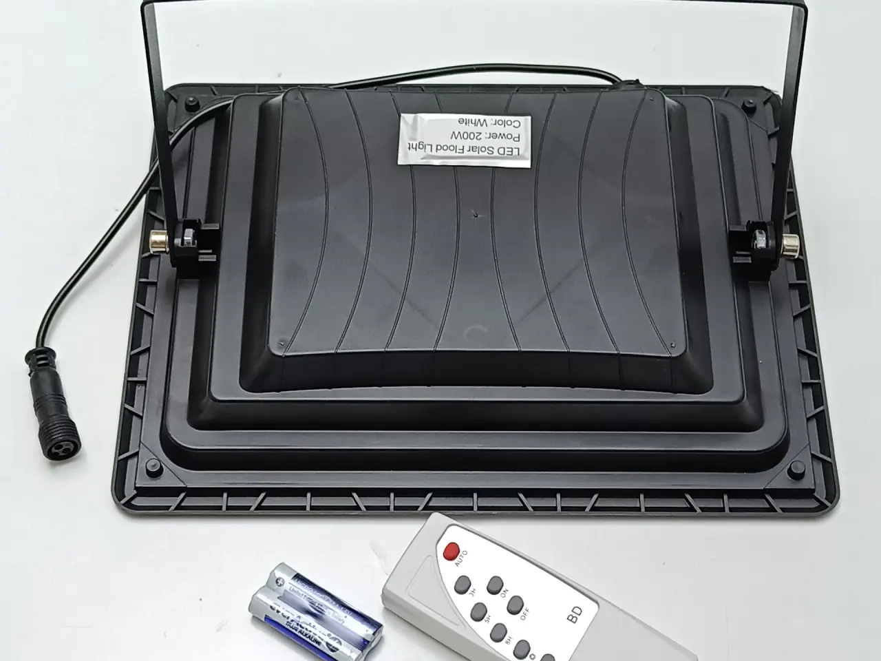 Billede 5 - NY! 200W LED Solcellelampe + Solpanel med 4M kabel