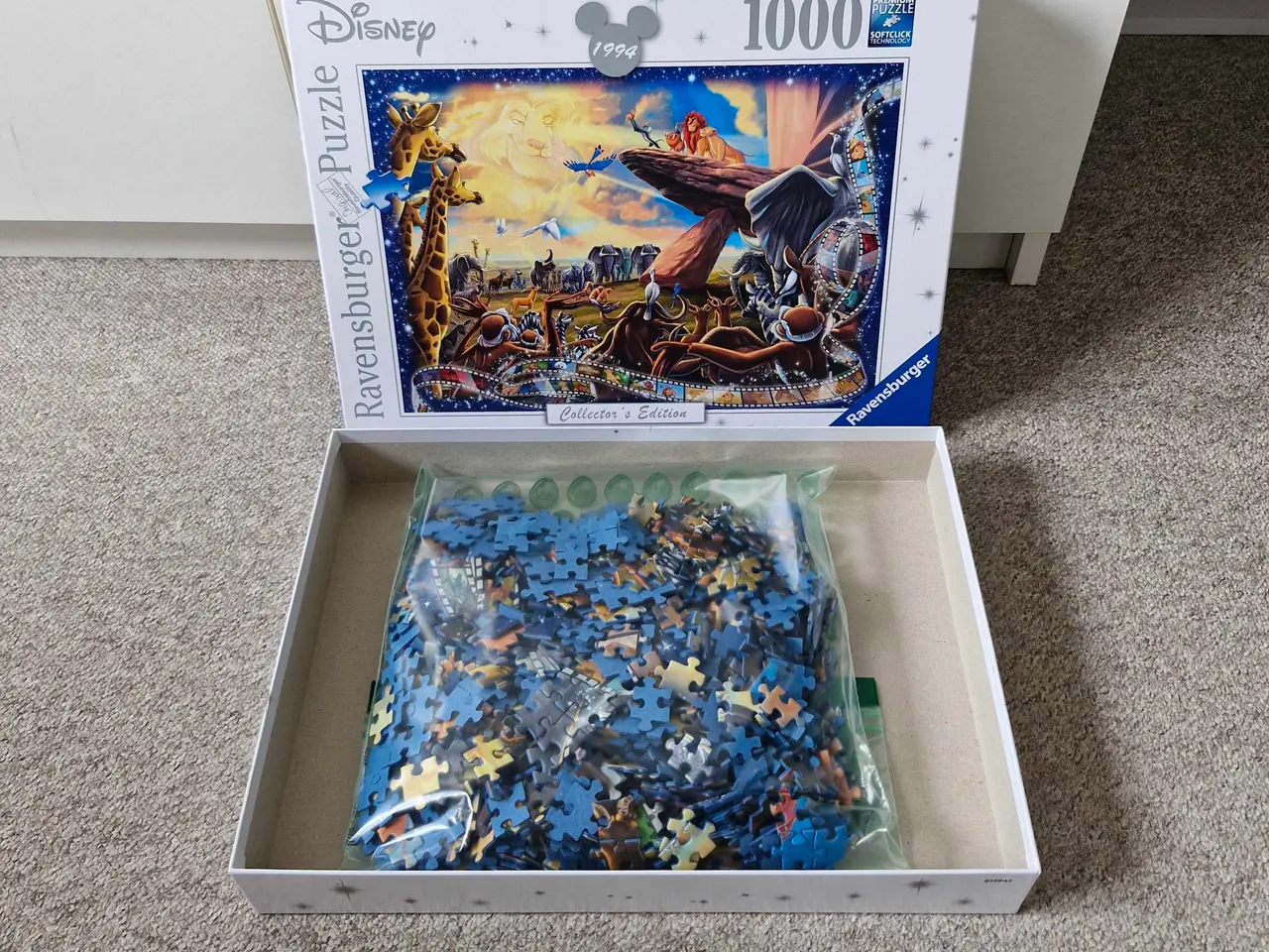 Billede 3 - Ravensburger, The Lion King, Disney, 1000 stk