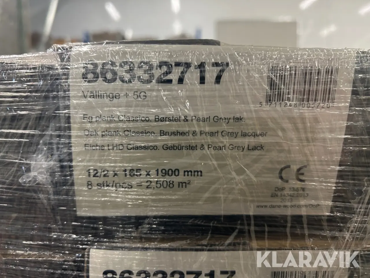 Billede 7 - Træ gulv Vällinge Eg plank 107 m2