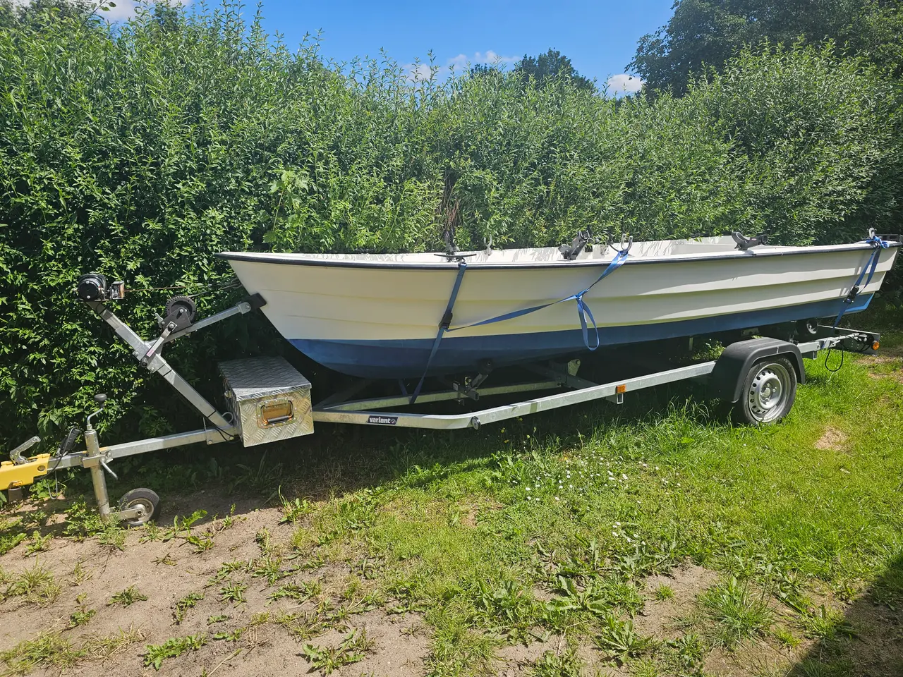 Billede 1 - 14 fods jolle med variant trailer