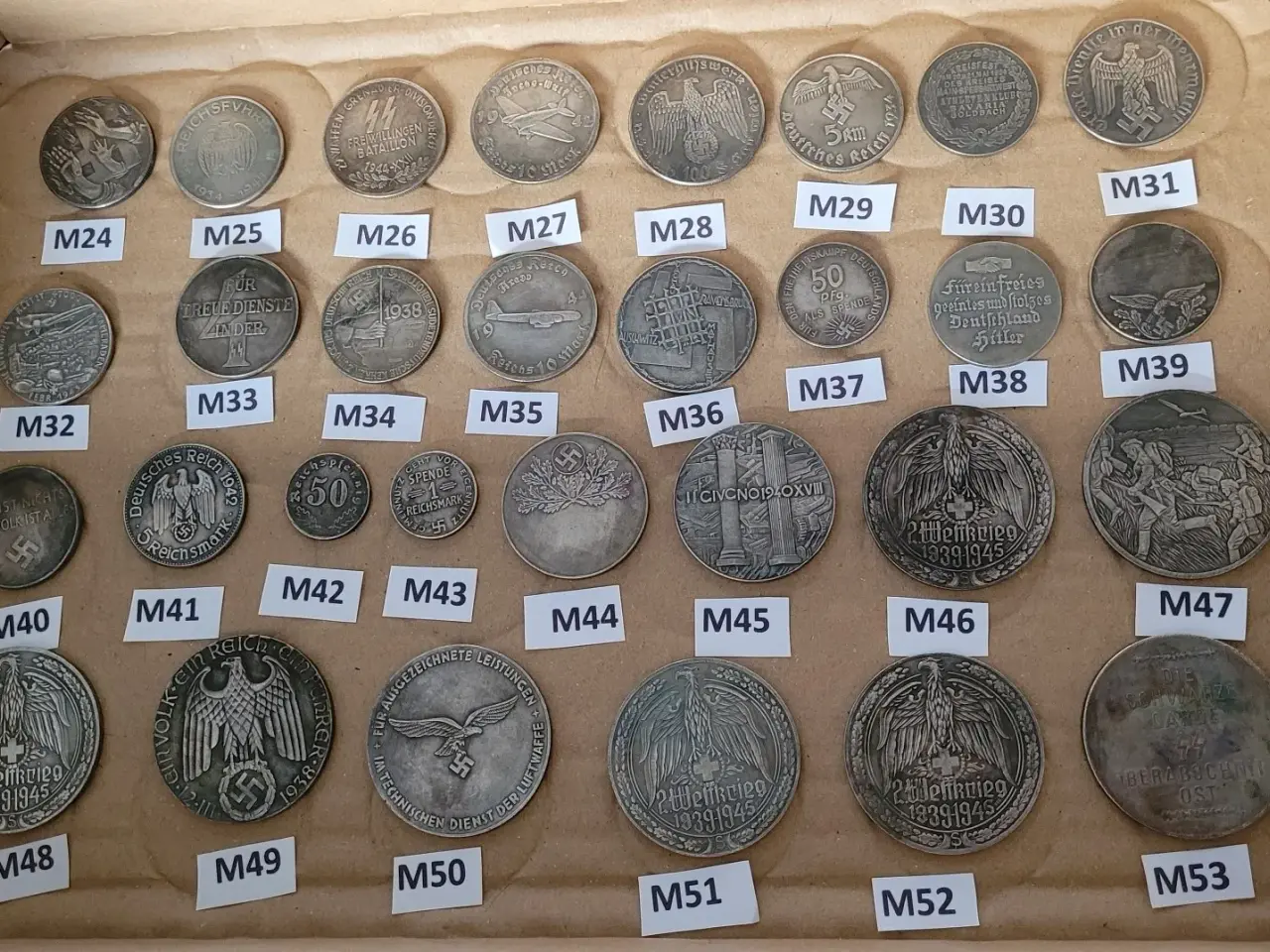 Billede 2 - Tyskland WW2 medaljer/mønter
