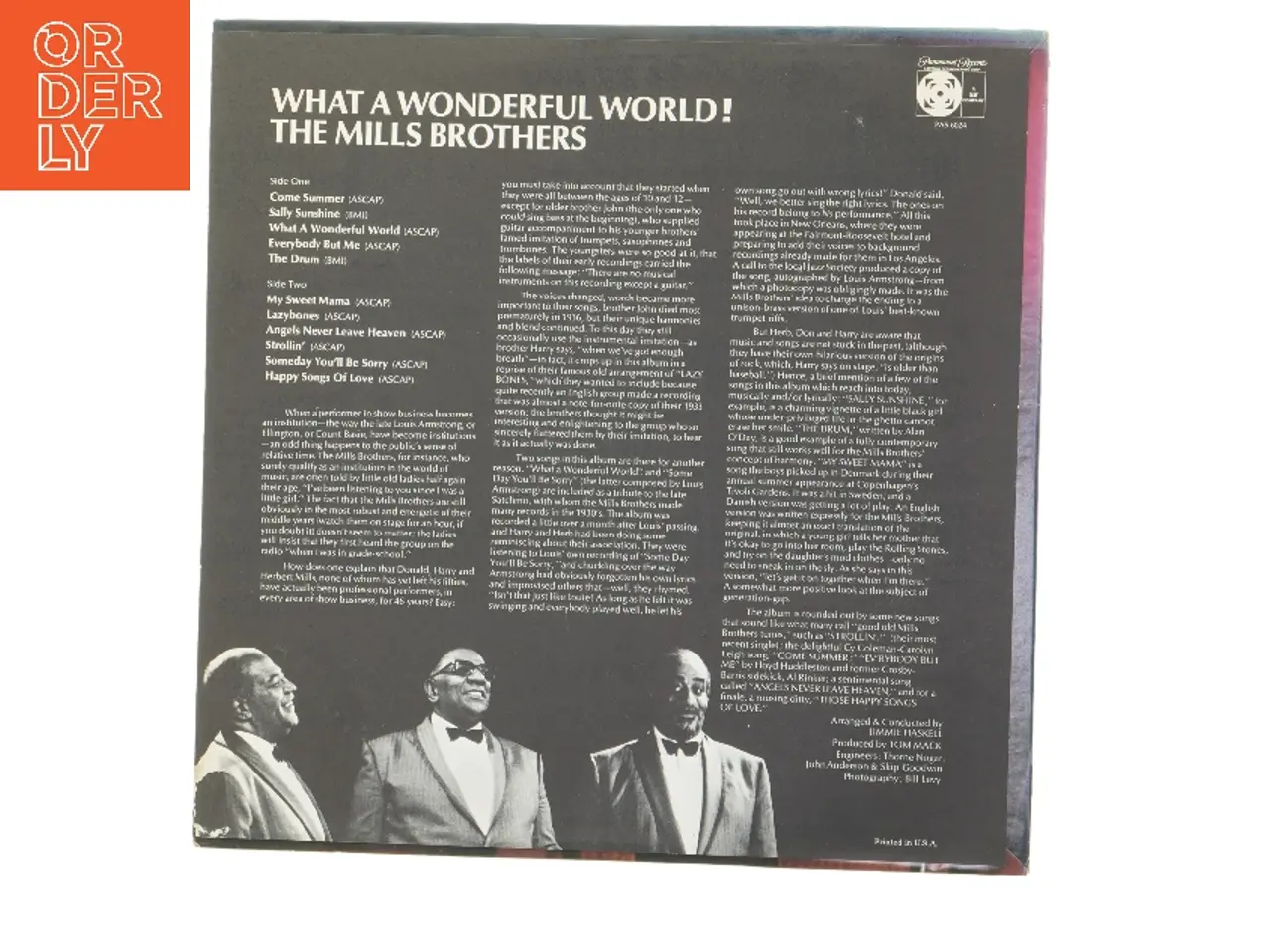 Billede 2 - What a Wonderful World album af The Mills Brothers