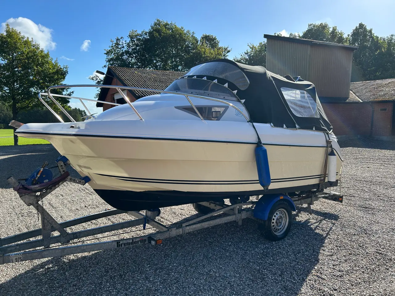 Billede 1 - Ørnvik 510 med 60 HK Mercury og Brenderup trailer