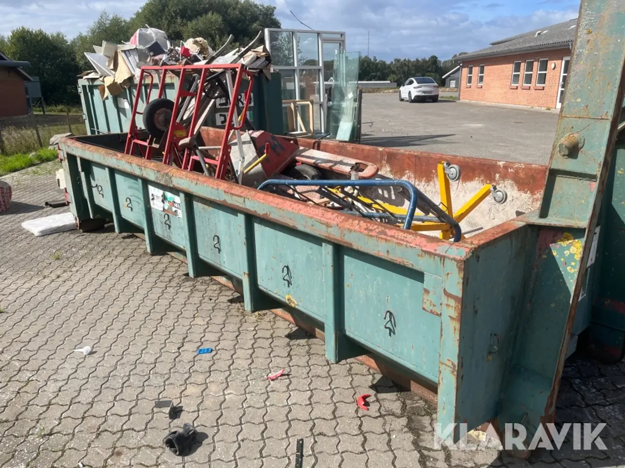 Billede 3 - Åben container 6.4m3