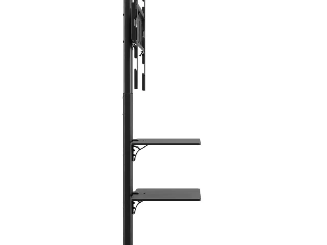 Billede 4 - Tv-stativ til hjørne med 3 hylder 32"-65" - sort