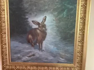Malerier kom med et bud