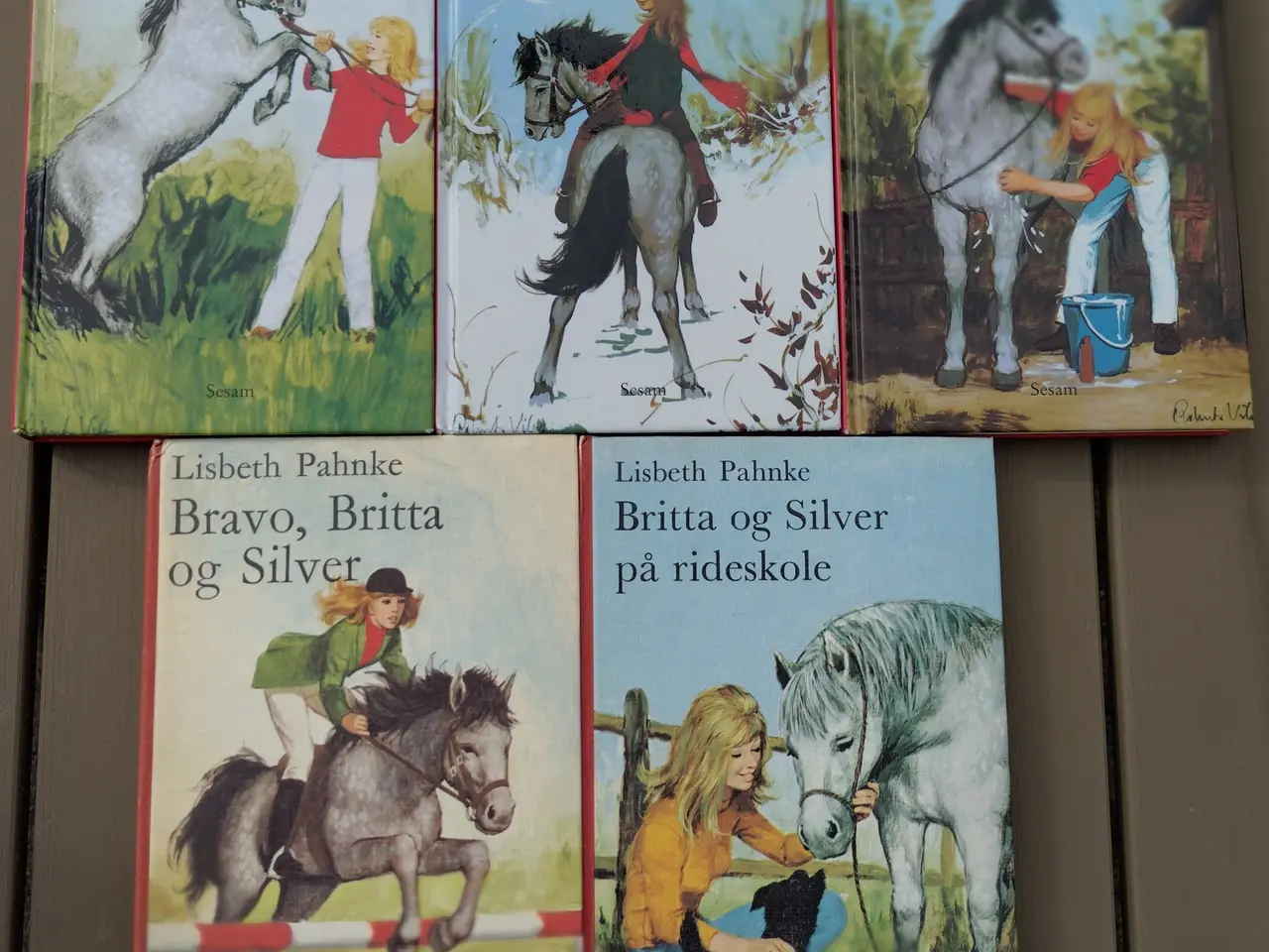 Billede 1 - 5 x Britta og Silver bøger