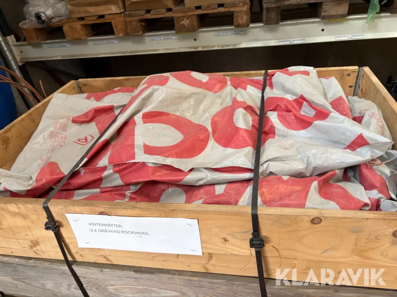 Billede 6 - Vintermåtter Thermo King og Rockwool 2 paller