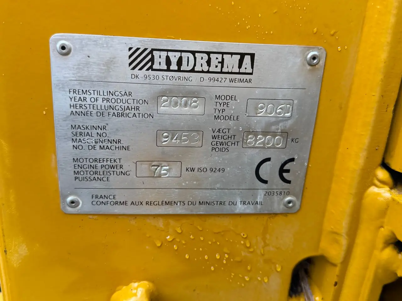 Billede 15 - Hydrema 906D Velkørende rendegraver med ESD Dobbeltcommand