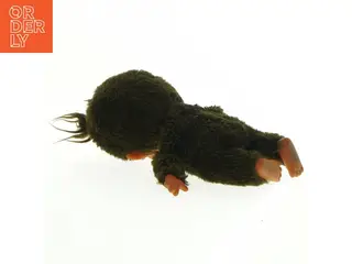 Grøn plysdukke (str. 19 x 11 cm)