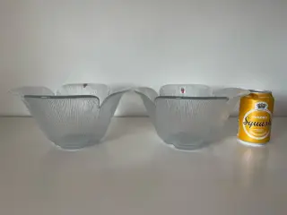 Store GARNI glasskåle fra Holmegaard