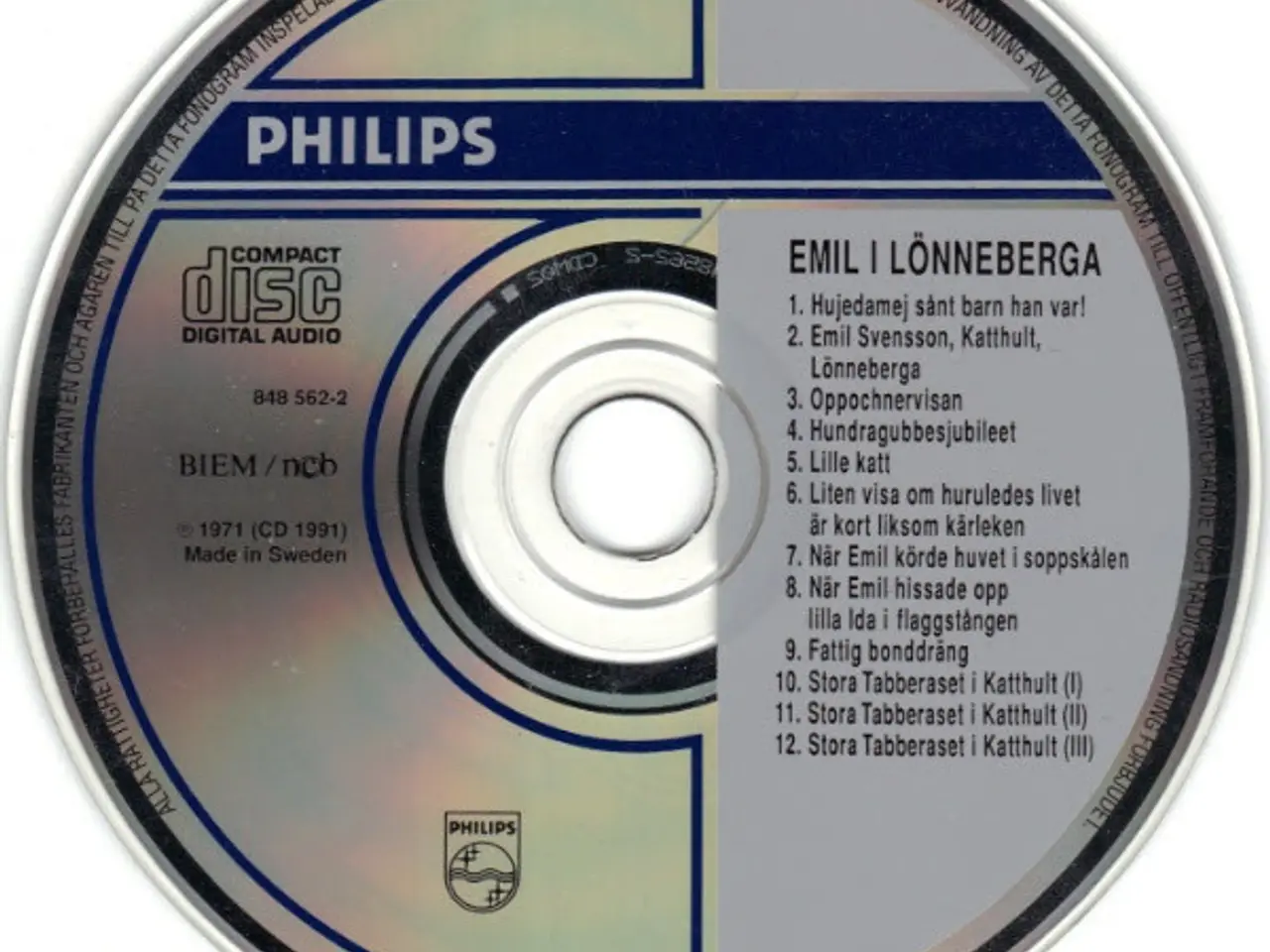 Billede 5 - Astrid Lindgren – Emil I Lönneberga – CD