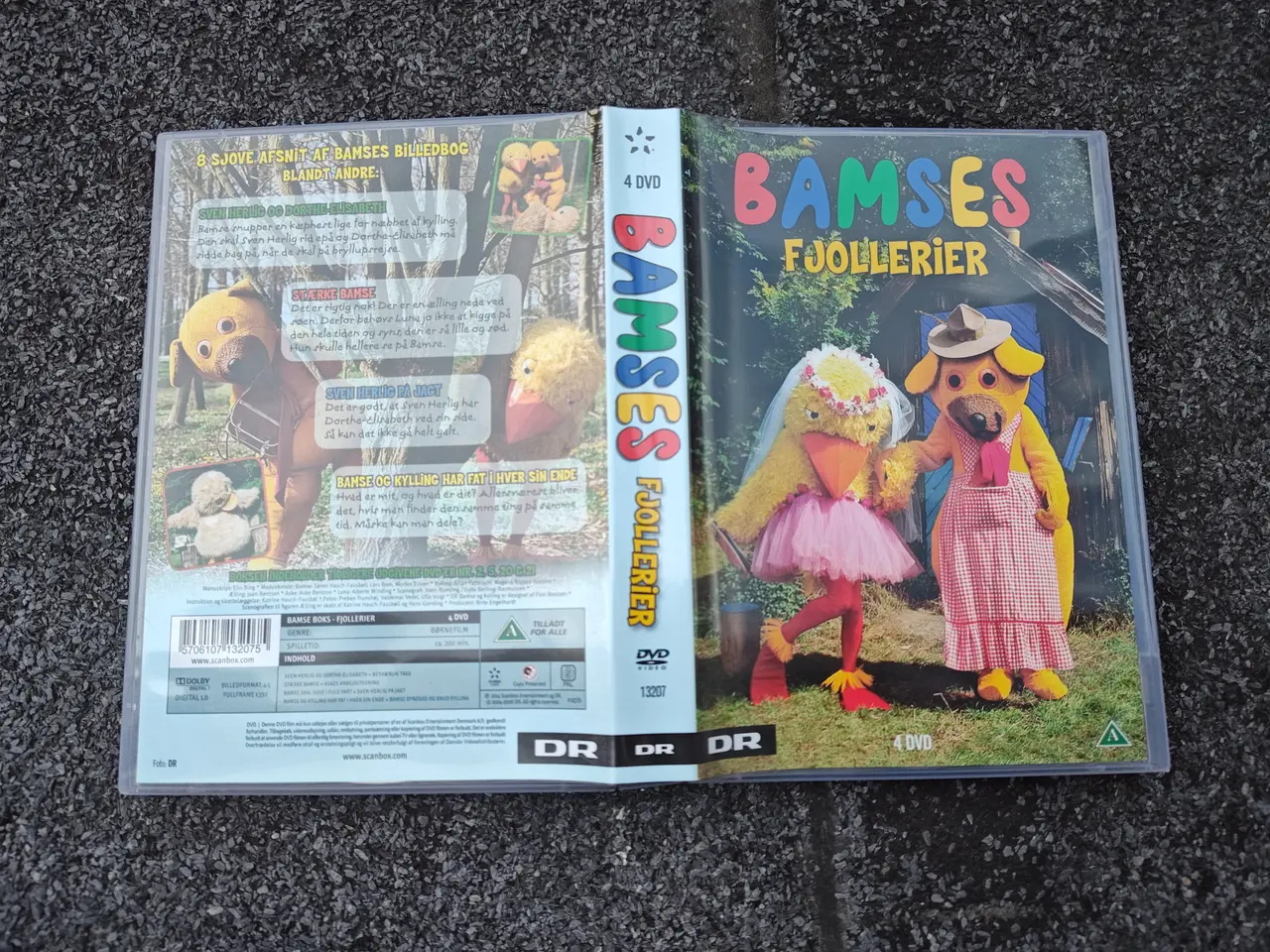 Billede 1 - Bamse og Kylling - Bamses fjollerier DVD Boks sæt