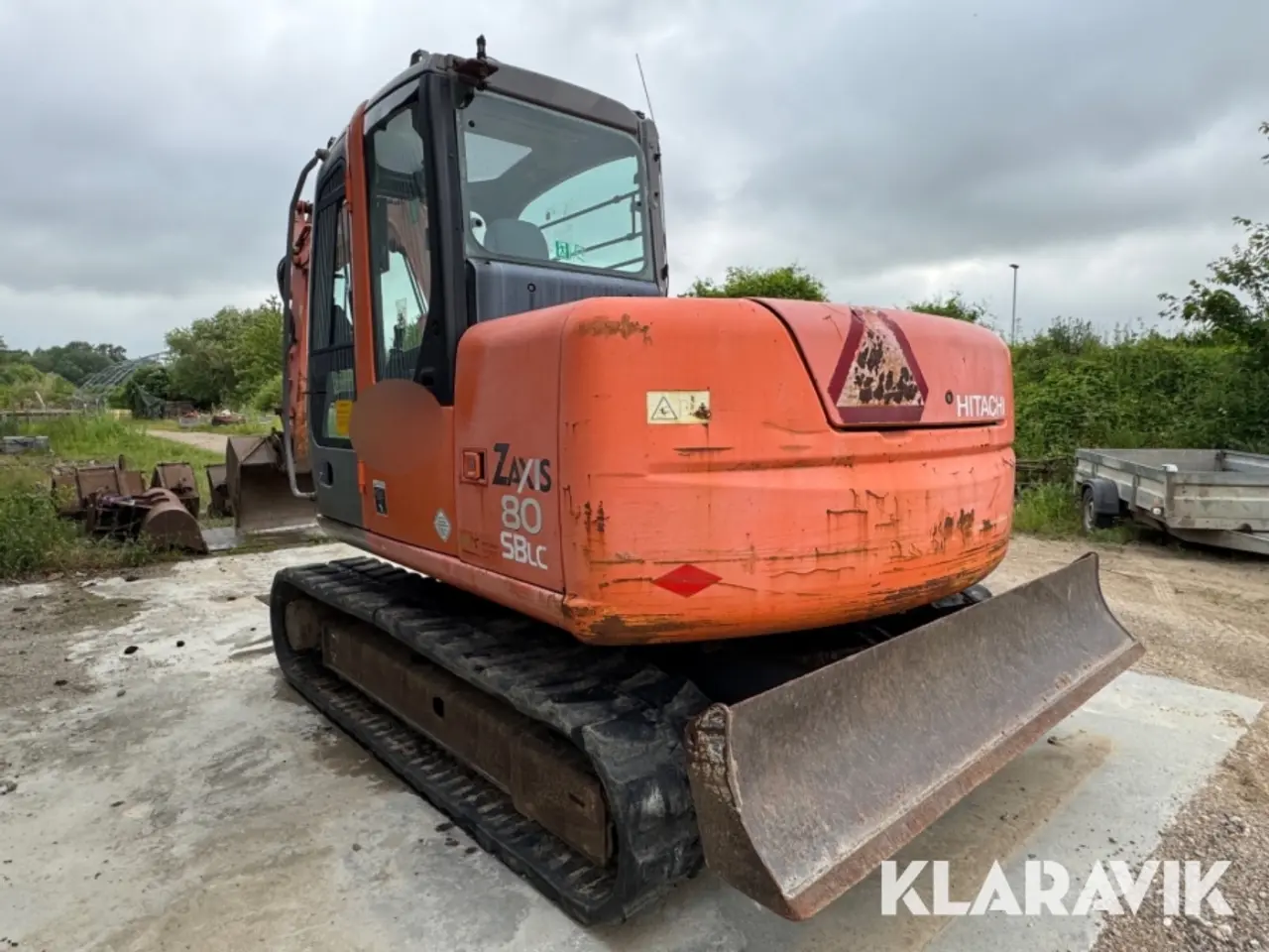 Billede 4 - Gravemaskine Hitachi Zaxis 80 SBIc