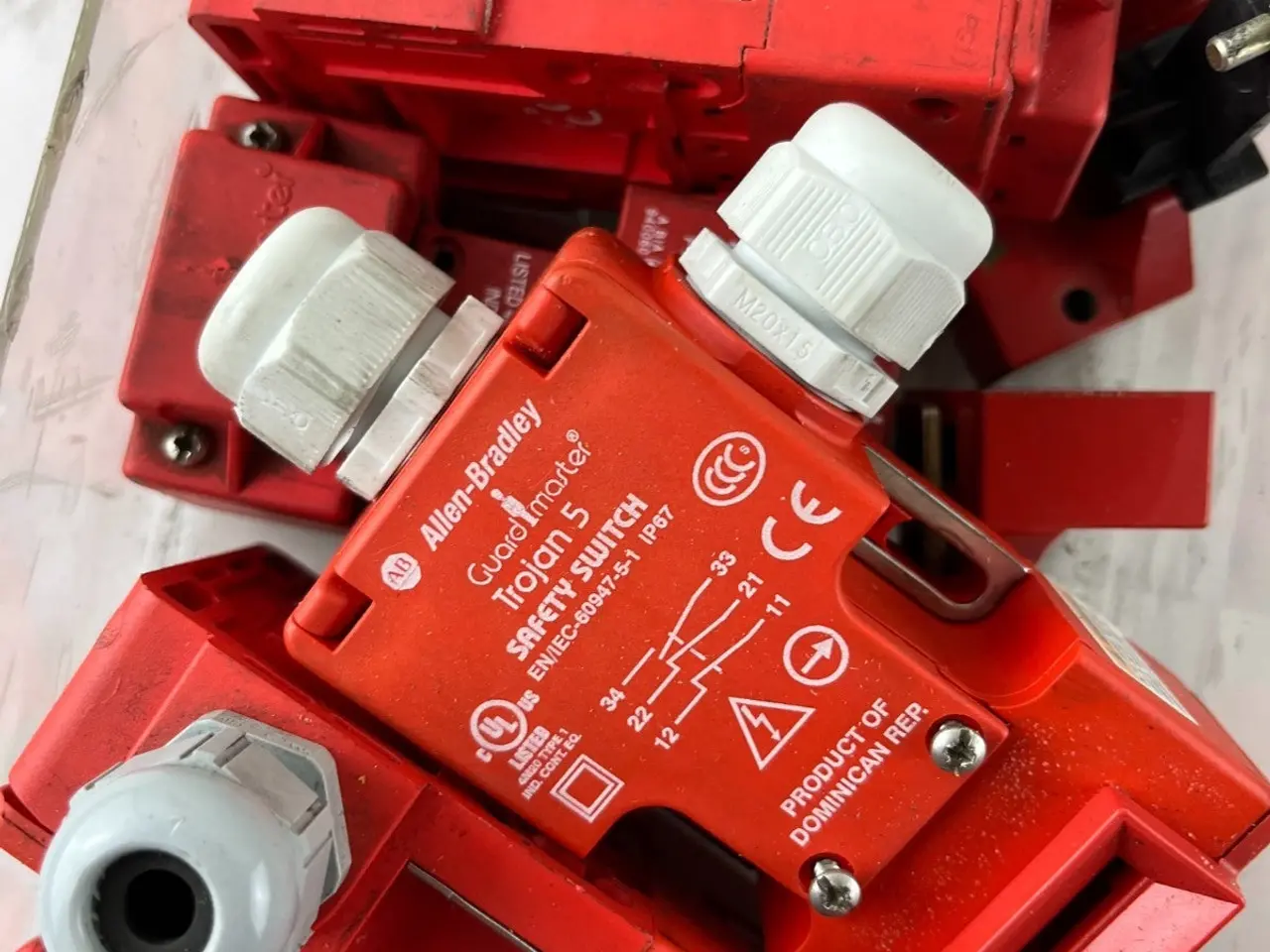 Billede 6 - parti 8x Safety Interlock Switches GuardMaster 5