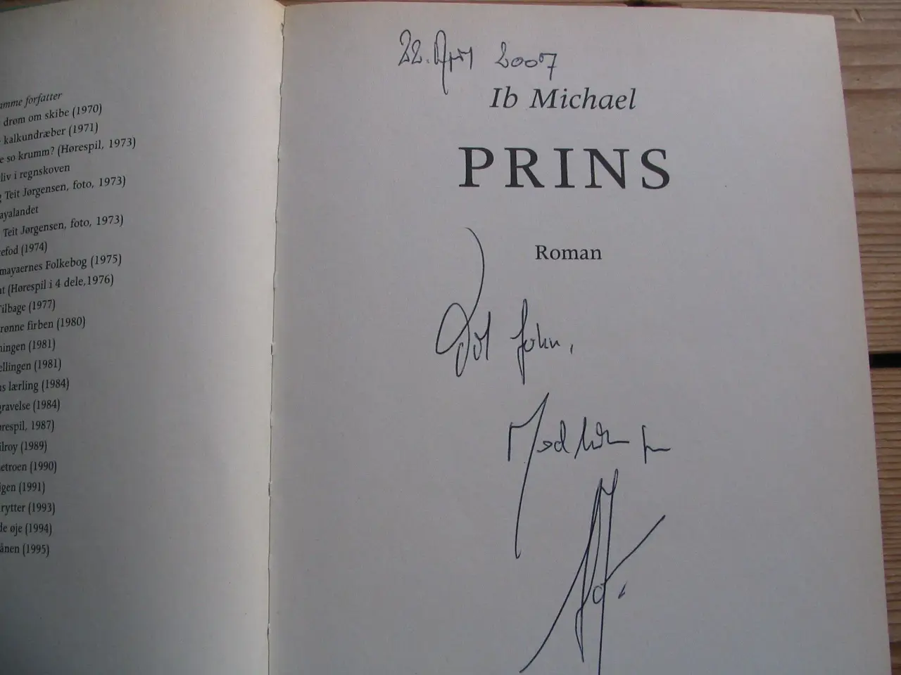 Billede 2 - Ib Michael. Prins