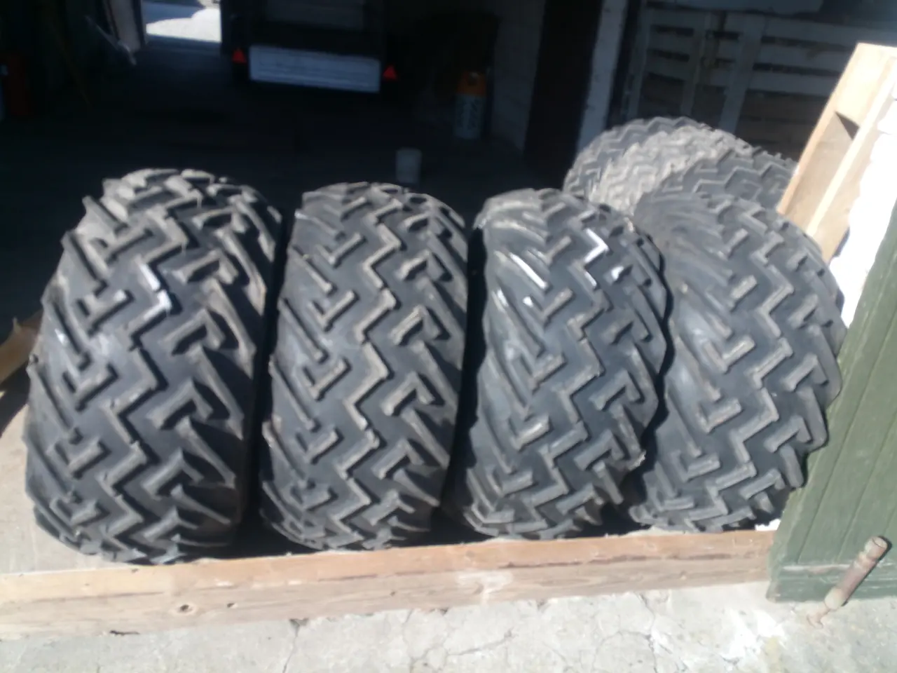 Billede 1 - 8 stk. Hjul komplette