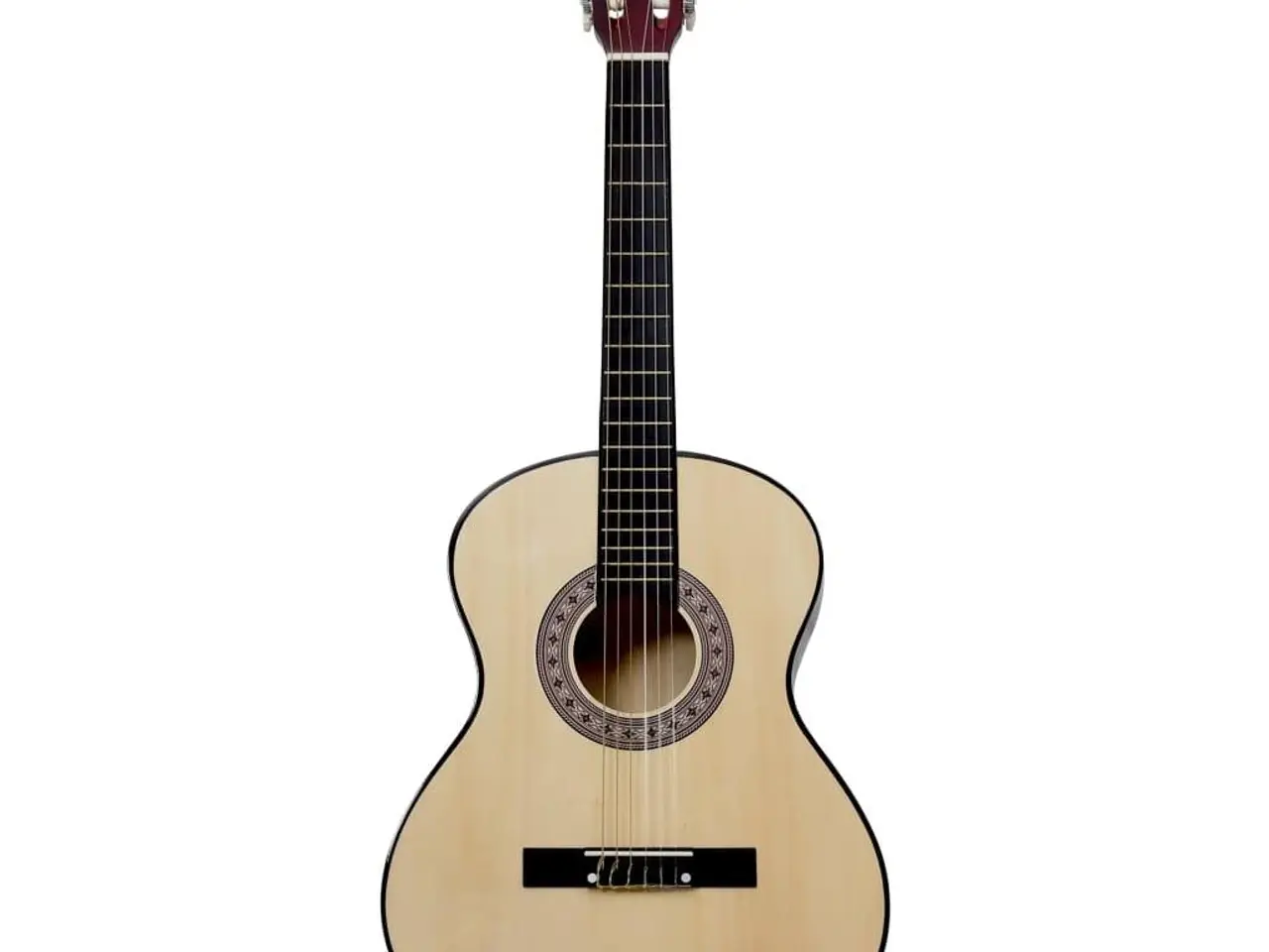 Billede 4 - Klassisk guitarsæt til begyndere 4/4 (39") - 12 dele, natur