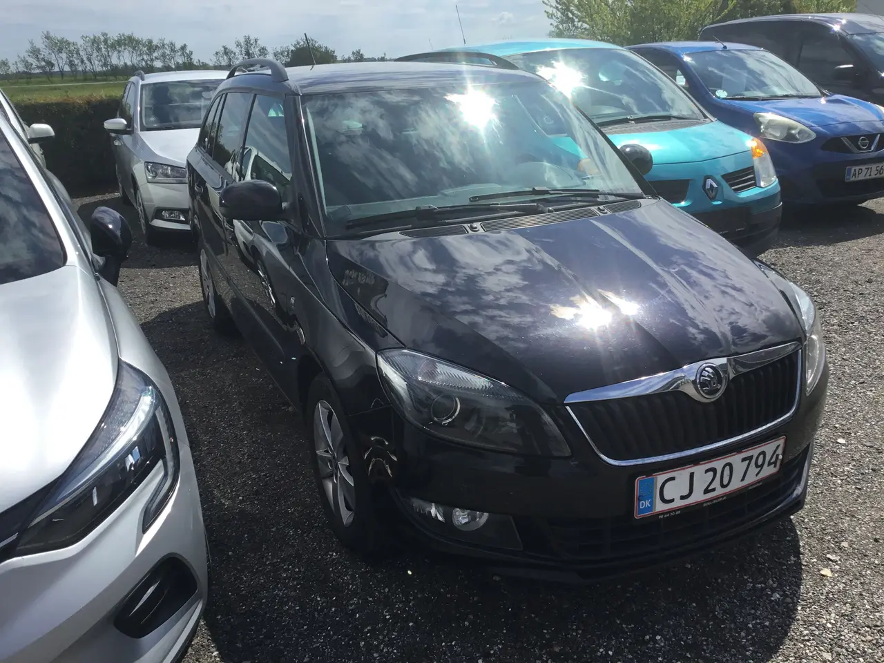 Billede 2 - Skoda fabia 1,2 tsi st.car træk aircon tagrails mm