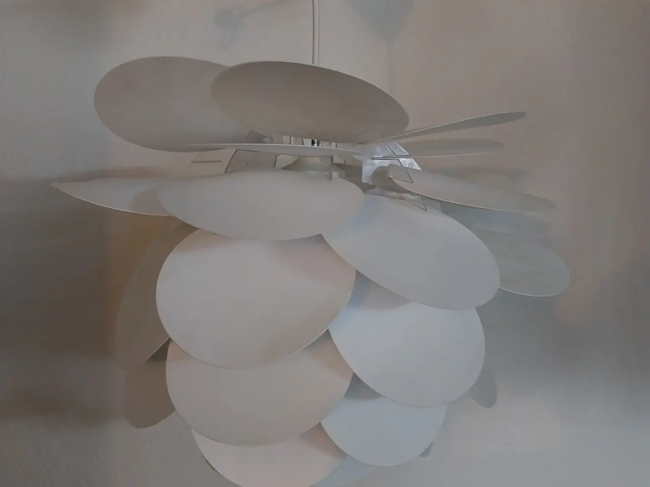 Billede 1 - Loftlampe hvid