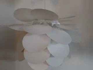 Loftlampe hvid 