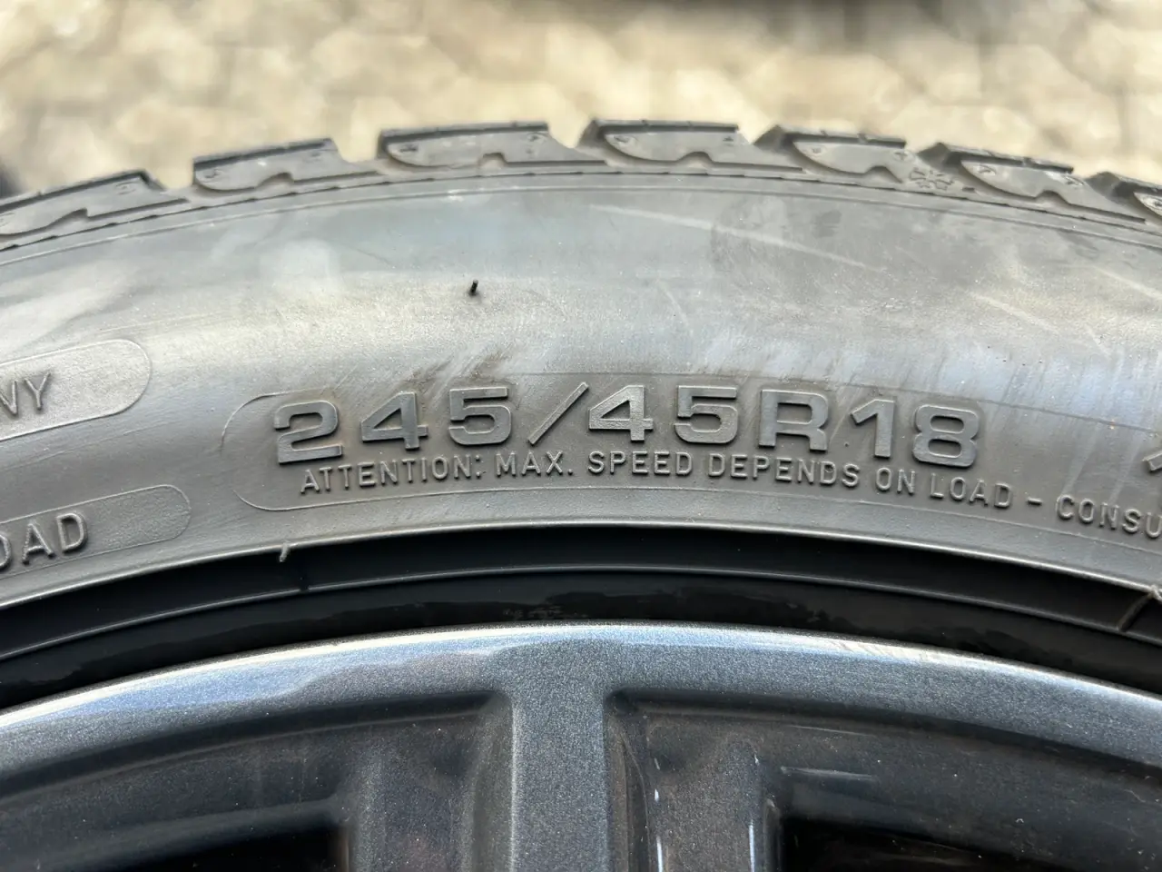 Billede 2 - Vinterhjul til BMW 545e eller tilsvarende