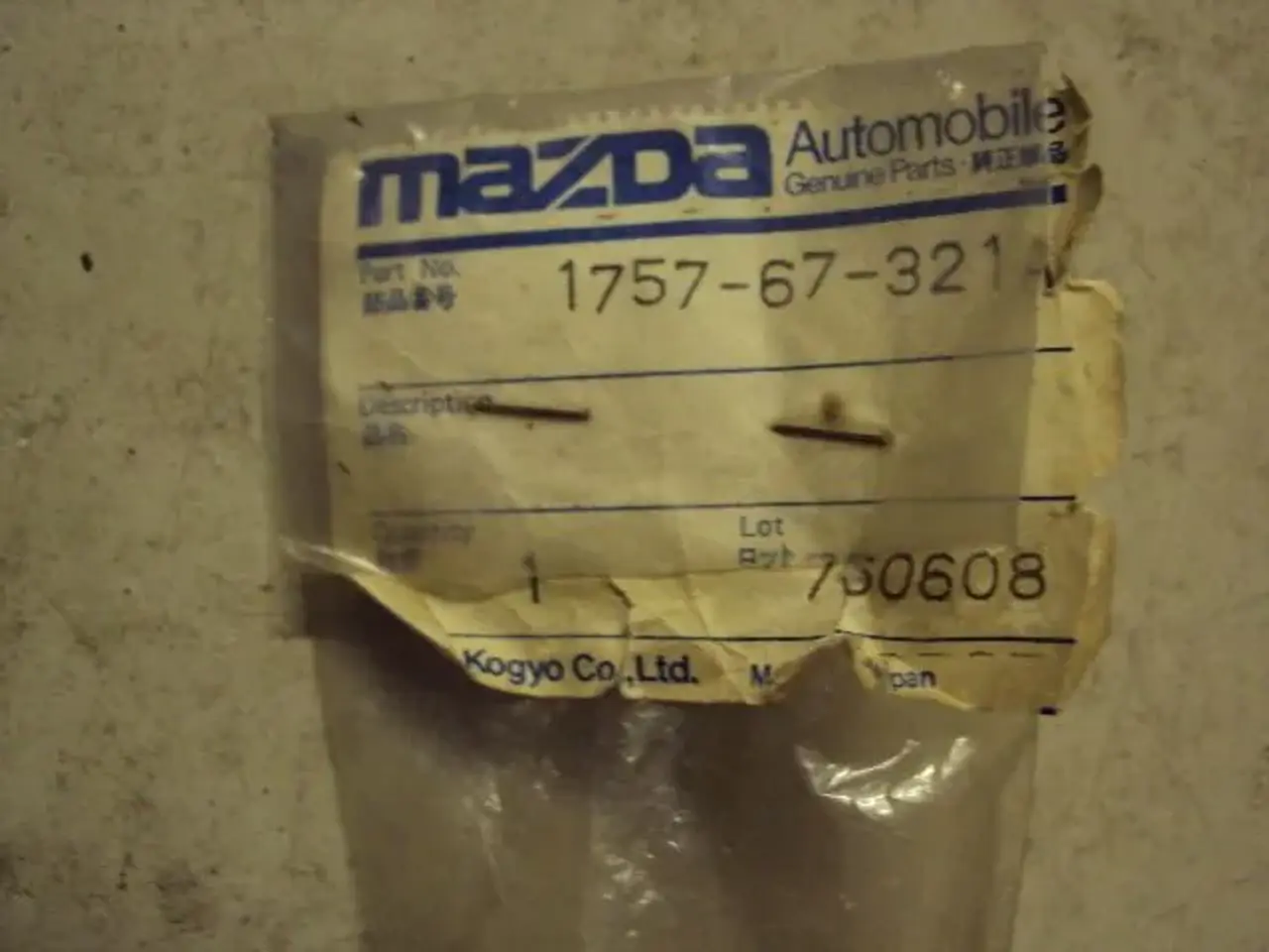 Billede 2 - Mazda viskerarm