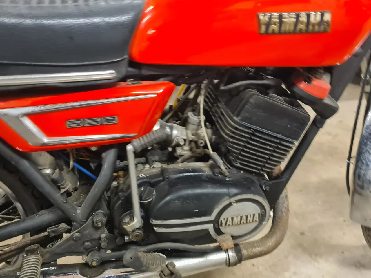 Billede 3 - Yamaha R5 C 350 cc årg 1972