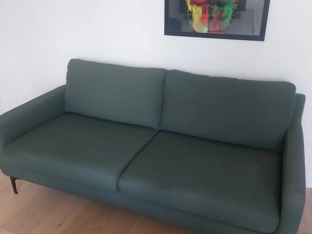 Billede 3 - Fin lille sofa med chaiselong 